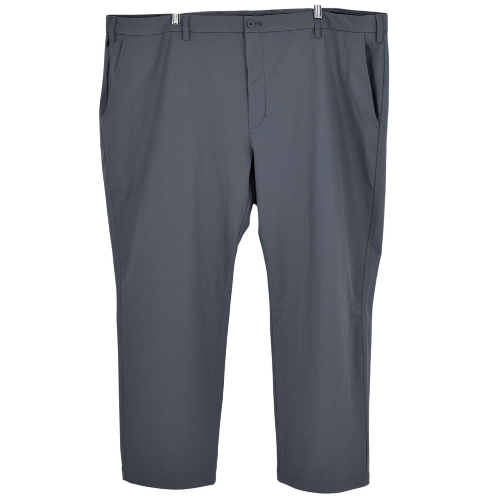 Vineyard Vines On-The-Go Slim Pant Mens 46 Gray Golf Chino Pants Measures 50x31